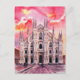 Milano, Maler der Mailänder Kathedrale Postkarte