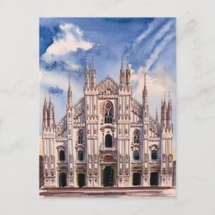 Milano, Maler der Mailänder Kathedrale Postkarte