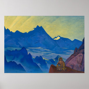 Milarepa, der von Nicholas Roerich erschienen ist Poster