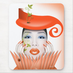 Milas surrealer Mandarine-Traum Mousepad