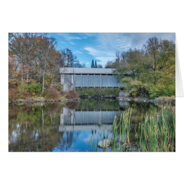 Milby Covered Bridge (Vorderseite (Horizontal))