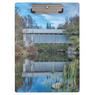 Milby Covered Bridge Klemmbrett