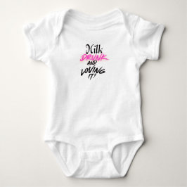 Milch Betrunken & liebevoll - BabyWear Baby Strampler