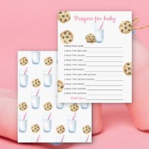 Milch & Cookies Babydusche Gebete für Baby
