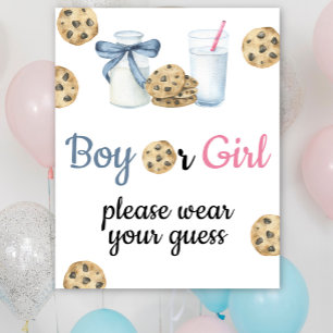 Milch & Cookies - Bitte tragen Sie Ihre Meinung Poster