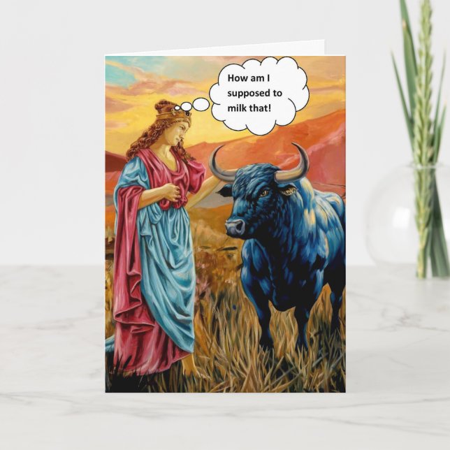 Milch die karte (Vorderseite)