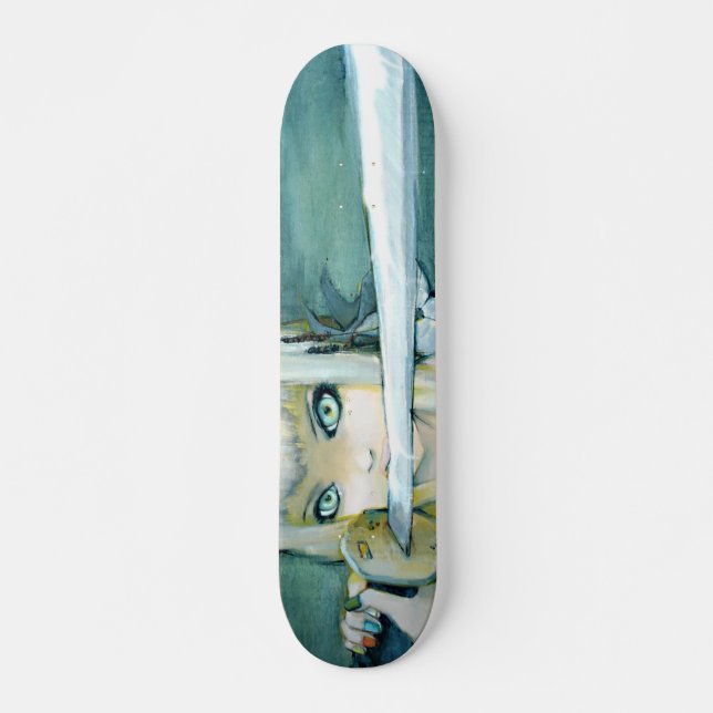 Milch-Distel Ninja Mädchen-Skateboard Skateboard (Vorne)