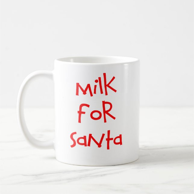 Milch für die Santa Tasse (Links)