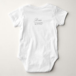 Milch ist für Babys Pass der Brose Baby Outfit Strampler