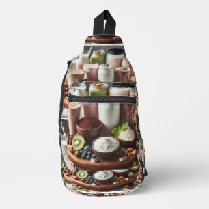 Milch & Käse Milch & Käse Nähbeutel Crossbody Bag