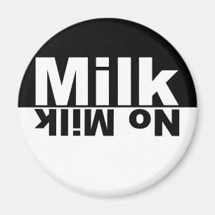 Milch/Keine Milch Magnet