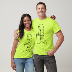 Milch-Keks-Süßigkeiten individuell anpassen Spiele T-Shirt