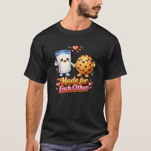 Milch & Kekse – Füreinander gemacht Süße Lebensmit T-Shirt