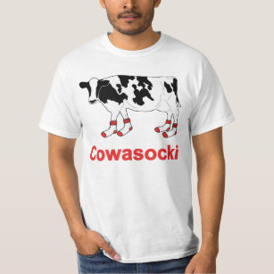 Milch-Kuh in den Socken - Cowasocki Kuh ein Socky T-Shirt