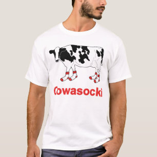 Milch-Kuh in den Socken - Cowasocki Kuh ein Socky T-Shirt