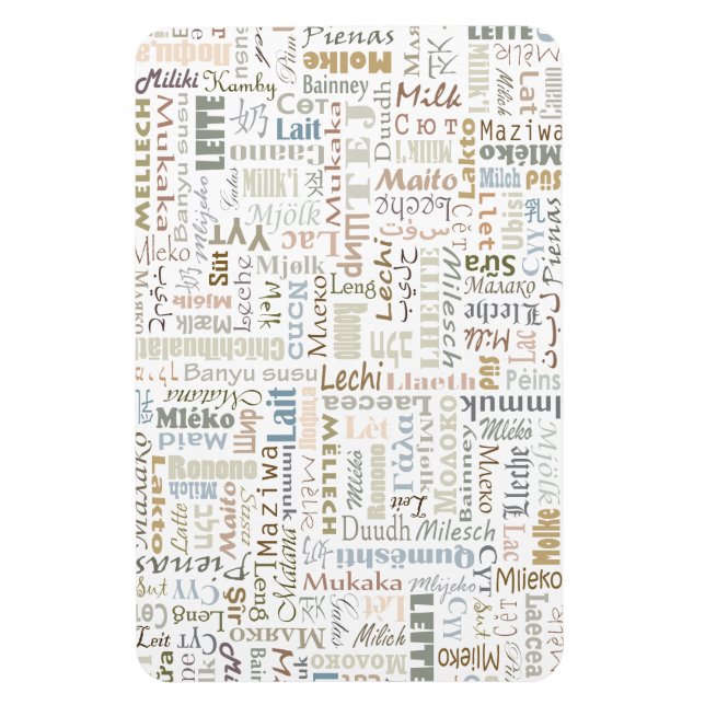 Milch Magnet (Vertikal)