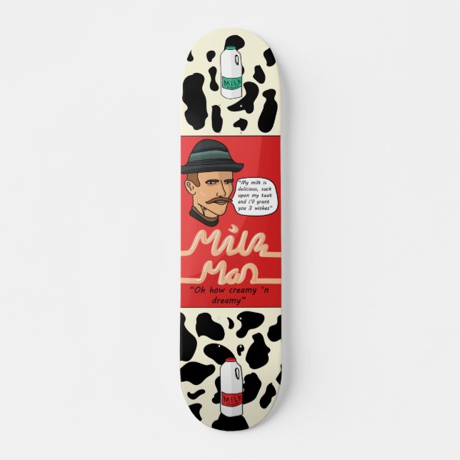 Milch-Mann-Skateboardplattform Skateboard (Vorne)