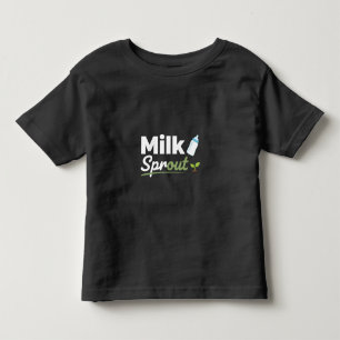 Milch-Spross Kleinkind T-shirt