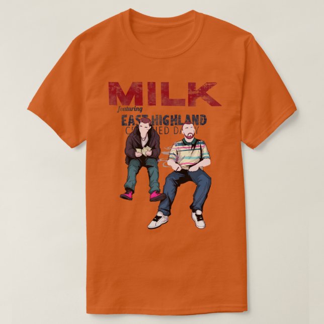 Milch T-Shirt (Design vorne)