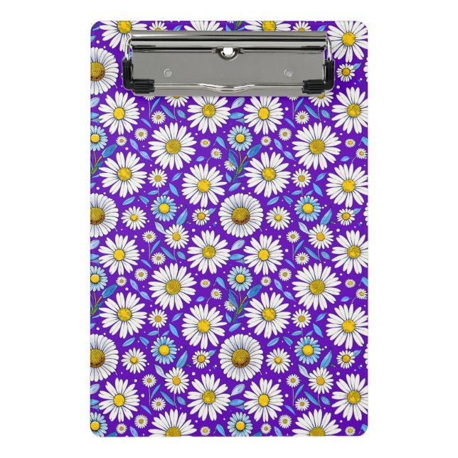 Milch und Blätter Mini Klemmbrett (Vorderseite)