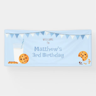 Milch und Cookies Banner
