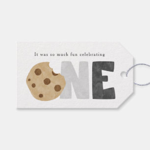Milch und Cookies Erste Geburtstagsgeschenke Geschenkanhänger