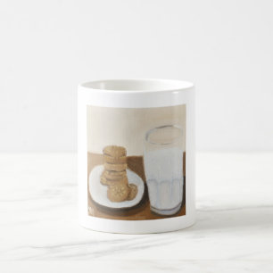 Milch und Cookies Kaffeetasse