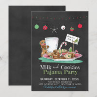 Milch und Cookies Pajama Party