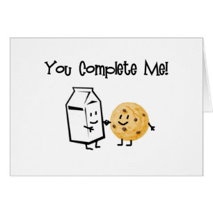 Milch und Plätzchen