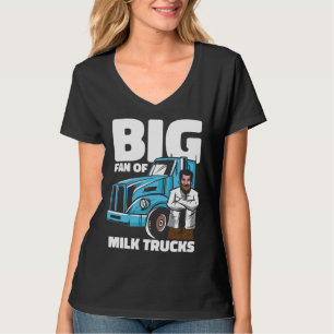 Milchfarm Molkerei Kuh Landwirtschaft Bauer Milchw T-Shirt