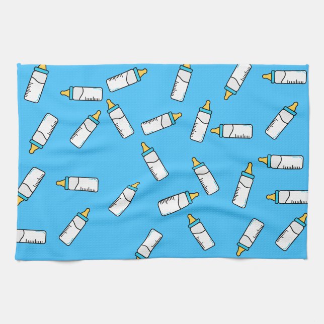 Milchflasche Geschirrtuch (Horizontal)