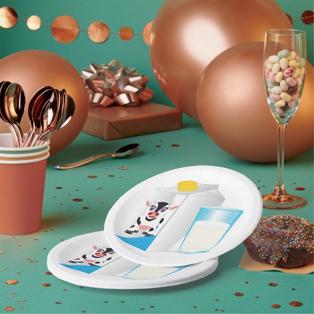 Milchglas Pappteller (Von Creator hochgeladen)