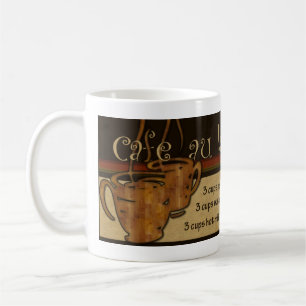MilchkaffeeRezept-Tasse Kaffeetasse