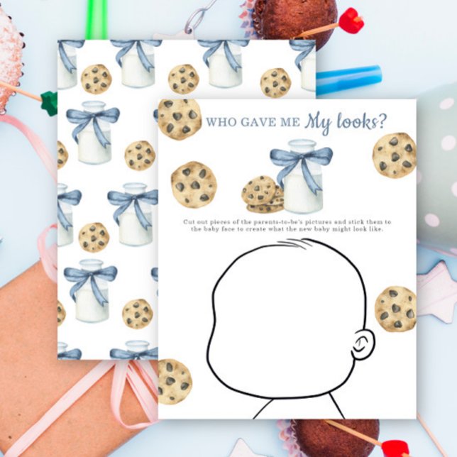 Milchkekse Babydusche Wer gab mir mein Aussehen? (Von Creator hochgeladen)