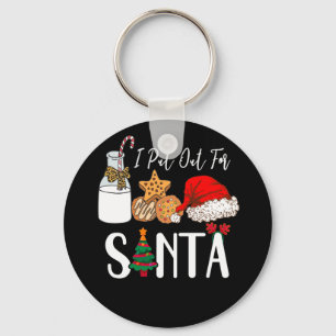 Milchkekse Weihnachtsmannmütze, die ich für Weihna Schlüsselanhänger