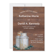 Milchkonserven Haushalt Hochzeit alten Land rustik