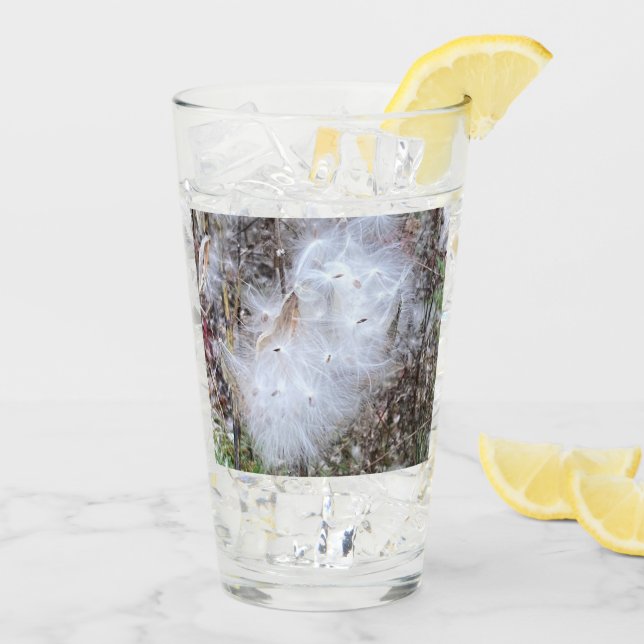 Milchkraut und Seide Glas (Rückseite Ice)