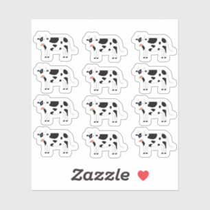 Milchkühe Hüttenhütte wählt Bauernplaner Aufkleber