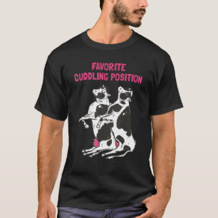 Milchkühe Kuschel Liebe Viehzüchter Bio F T-Shirt