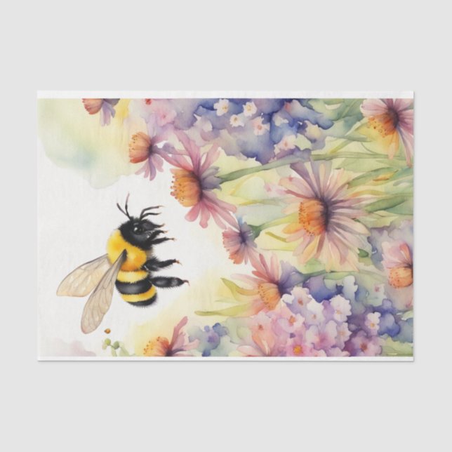 Milchkühe mit Blume Decoupage Seidenpapier (Vorderseite)