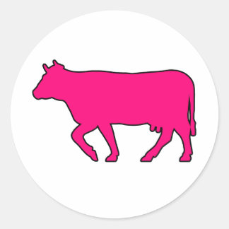 Milchkühe Silhouette Rind Moo Bull Steer Runder Aufkleber