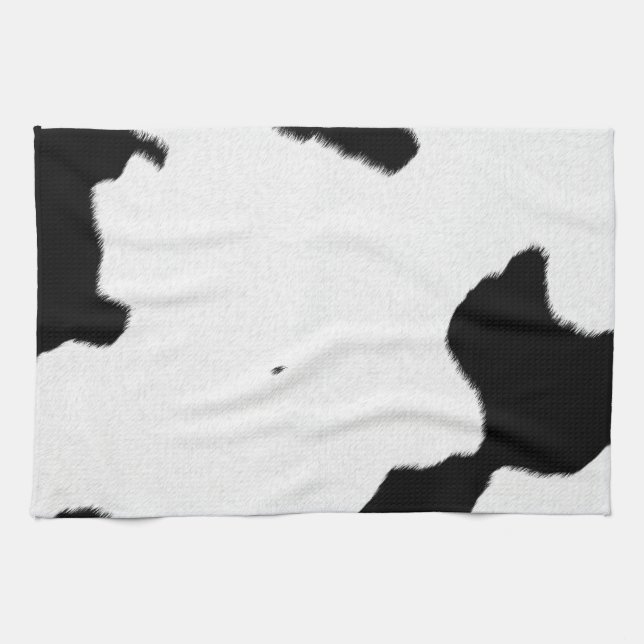 Milchkuhhaut Geschirrtuch (Horizontal)