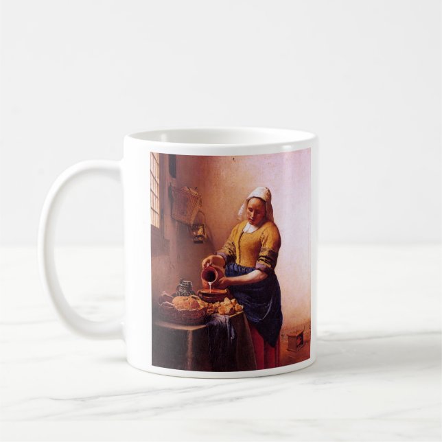 Milchmädchen durch Johannes Vermeer Tasse (Links)