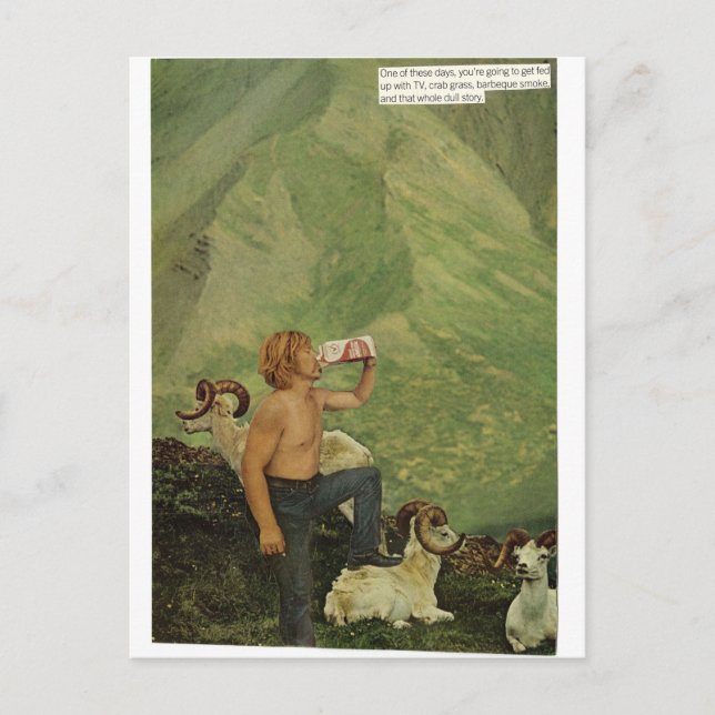 Milchmann - postkarte (Vorderseite)