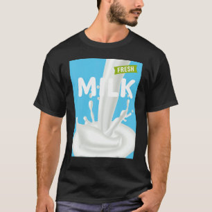 Milchpaare Kostüme Milch und Kekse Getreidematte T-Shirt