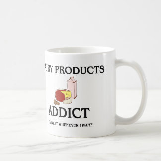Milchprodukt-Süchtiger Tasse