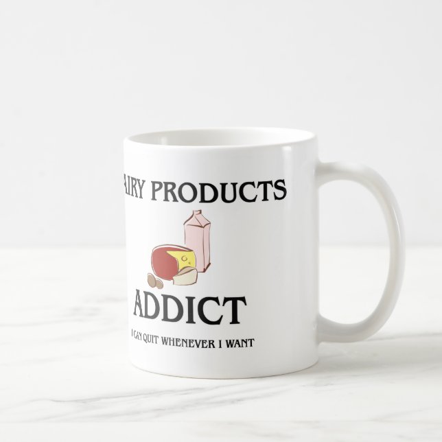 Milchprodukt-Süchtiger Tasse (Rechts)