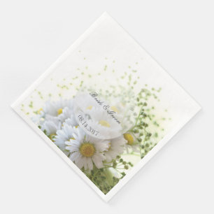 Milchprodukte in der Liebe - bearbeitbares Wedding Serviette