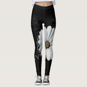 Milchprodukte und Grautöne Leggings