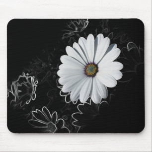 Milchprodukte und Grautöne Mousepad